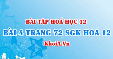 Bài 4 trang 72 SGK Hoá 12: Khái niệm, phân loại, tính chất và ứng dụng của vật liệu POLIME